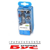 Комплект лампочок H4 12V (H4,P21/5W,P21W,R5W,W5W,запобіжник 10A)