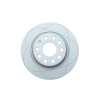 Диск гальмівний (задній) Audi A3/Skoda Octavia/Superb/VW Golf/Passat 03- (282x12) PowerDisc