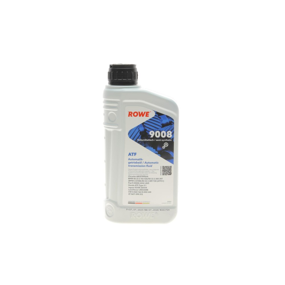 Олива HIGHTEC ATF 9008 (1L) (VW G 060 162/G 055 540/BMW 83 22 2 152 426) (синьо-зелений)