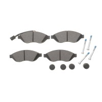 Колодки гальмівні (передні) Citroen Jumper/Fiat Ducato/Peugeot Boxer 06- (+датчик)