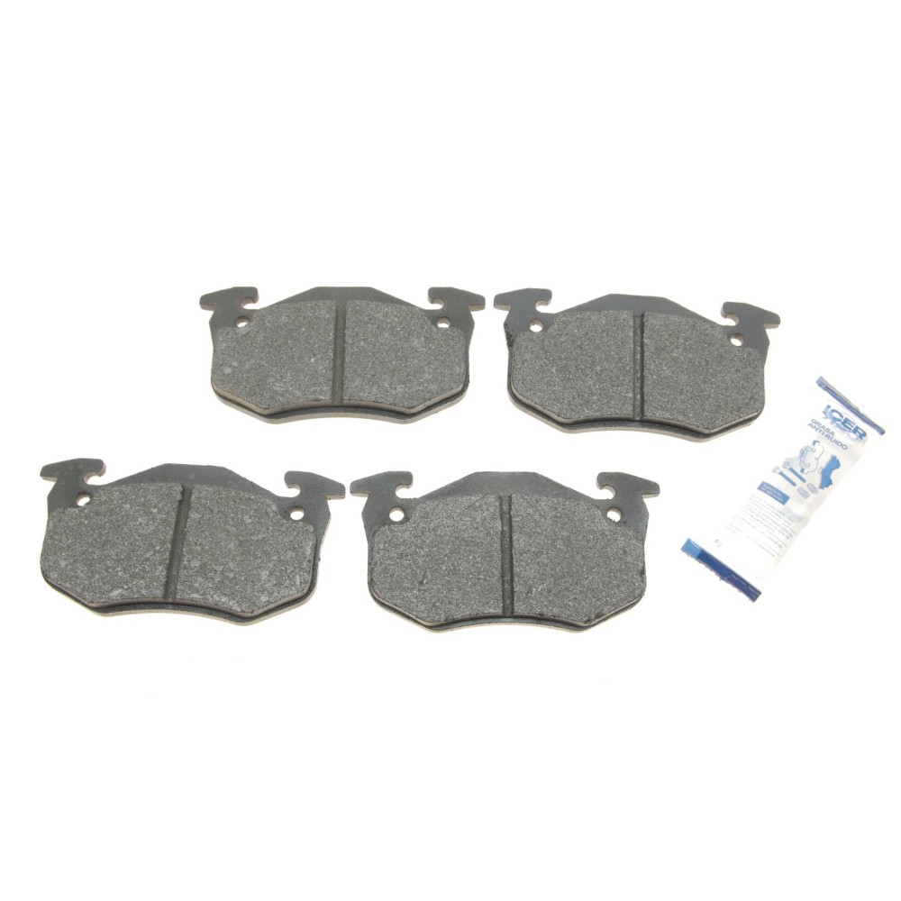 Колодки гальмівні (задні) Citroen Saxo/Xsara/Peugeot 105/205/206/306/309 84- (Bendix)