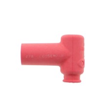 Наконечник свічки запалювання (червоний) (90°/14mm) (LB05EMH-R)