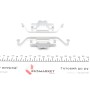 Планка супорта (заднього) прижимна (к-кт) BMW 5 (E60)/X5 (E70)/X6 (E71/F16) 01-