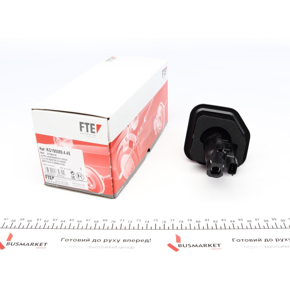 Циліндр зчеплення (головний) Ford Transit Connect 1.0/1.5TDCi/1.6TDCi 13- (d=19.05mm) = KG190089.4.45