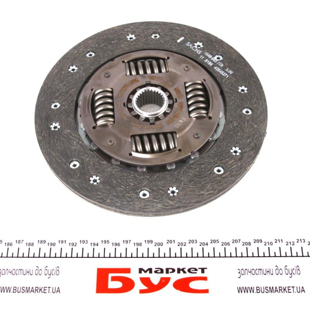 Демпфер + комплект зчеплення +вижимний MB Sprinter 2.2CDI OM646 06-