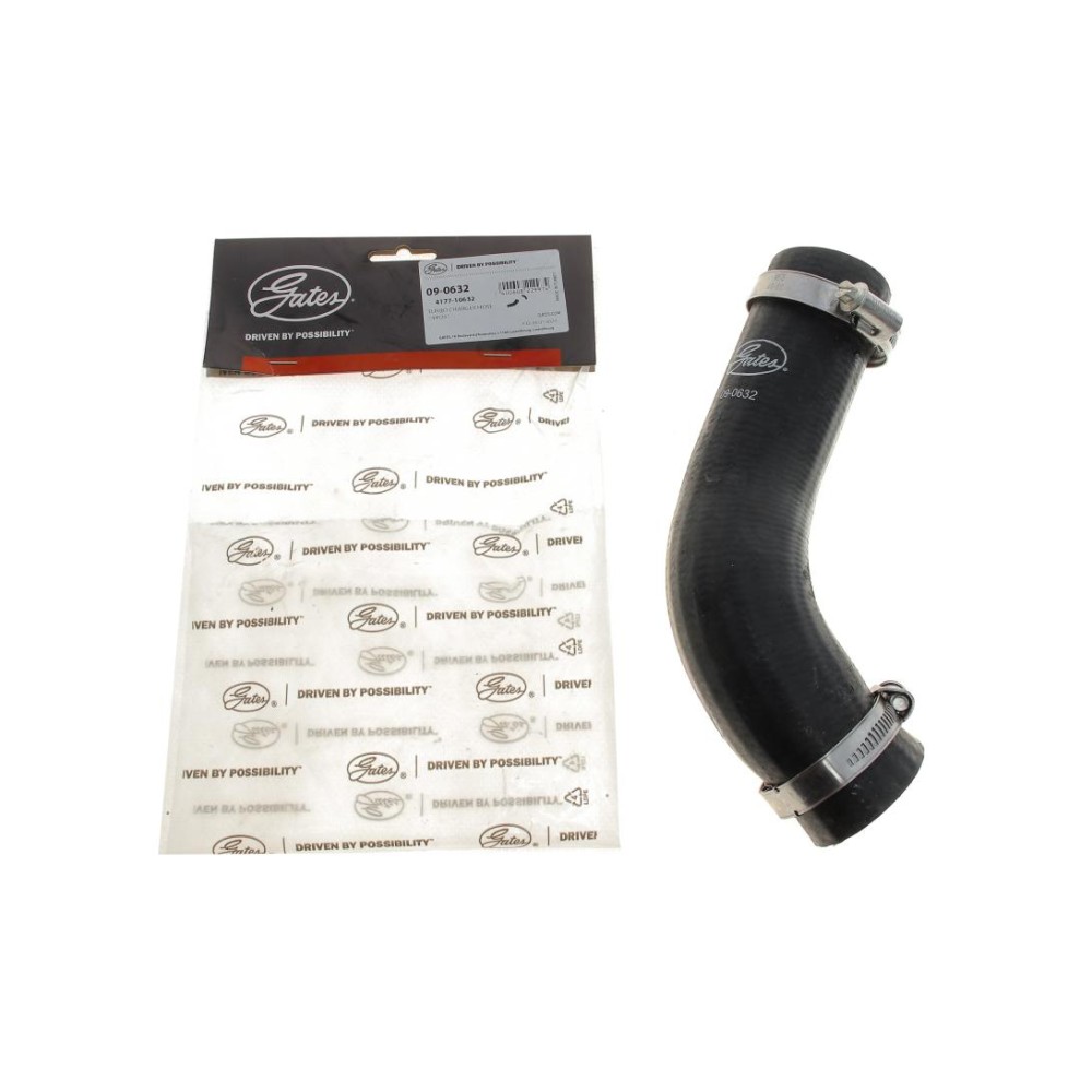 Патрубок інтеркулера Ford Transit 2.4 TDCI 06- (d=45mm/47.5mm/L=243mm)