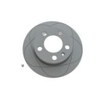 Диск гальмівний (задній) Skoda Fabia/Octavia/VW Golf IV 98- (230x9) (з покриттям) PowerDisc