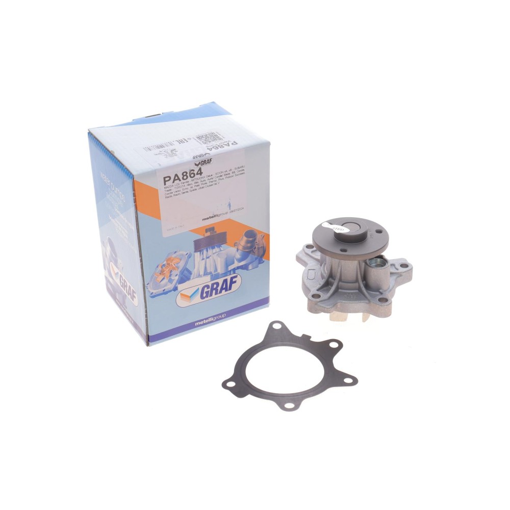 Помпа води Toyota Prius 1.5 Hybrid 00-09/Yaris 1.3/1.5/1.4 D4D 01-13 (B/B) (6 лоп)