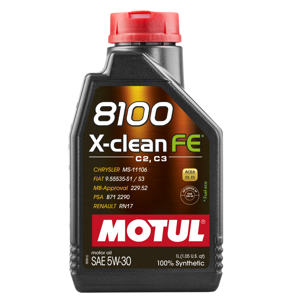 Олива 5W30 X-clean FE 8100 (1L) (ACEA C2/C3/API SP/MB229.52/PSA B71 2290/RN17) (112771)