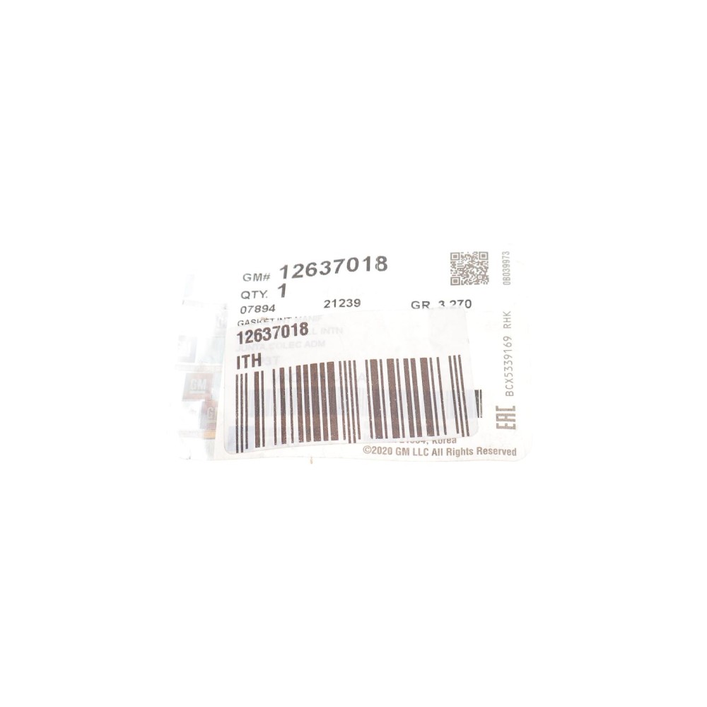 Прокладка колектора впускного Opel Astra K 1.4T/Insignia B 1.5 15-