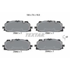 Колодки гальмівні (передні) Audi A5/Q7 2.0-3.0 D 15-/VW Touareg 17- (Akebono)