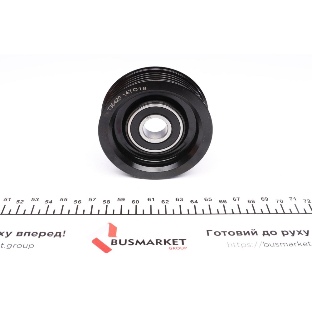 Ролик генератора Mazda 3 03-14 (паразитний) (74х24.7)