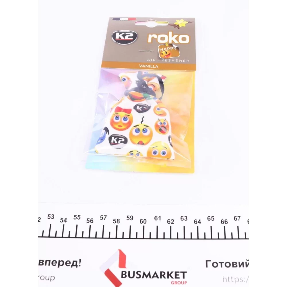 Освіжувач повітря салону Vinci Roko Happy Vanilla (25г)