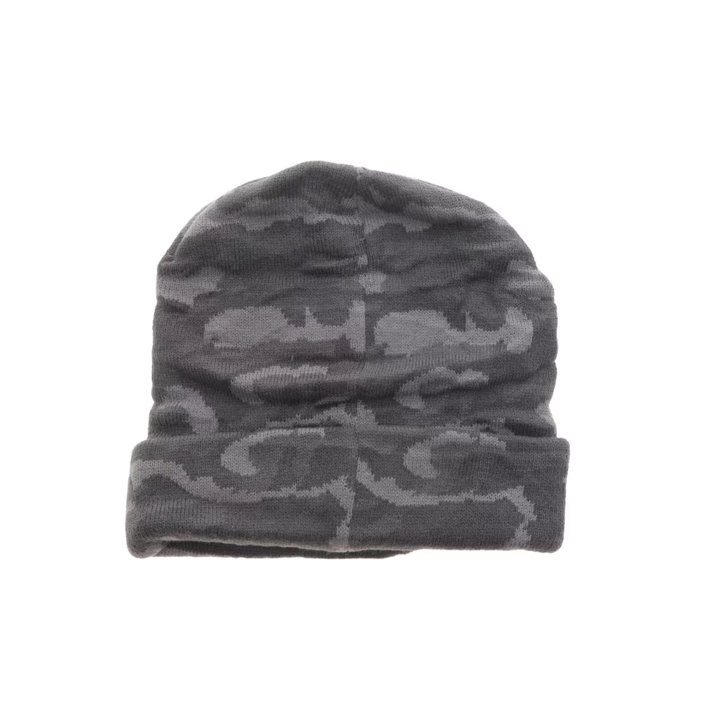 Шапка з LED-ліхтариком двошарова CAMO URBAN (USB-зарядка)