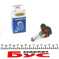 Автолампа H8 12V 35W PGJ19-1 Standard (1шт)