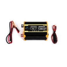 Автомобільний інвертор (220V/USB/Typ-C) CHB300W