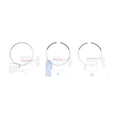 Кільця поршневі BMW 3 (E90)/5(E60/F10) 2.0d (N47 D20) 04-10 (84.00mm/STD) (1.75-1.75-2)