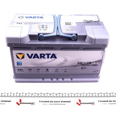 Акумуляторна батарея 80Ah/800A (315x175x190/+R/B13) (Start-Stop AGM) Silver Dynamic F21