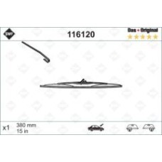 Щітка склоочисника (380mm) Ford Transit/Renault Kangoo 97-