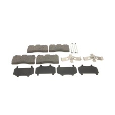 Колодки гальмівні (передні) VW Touareg 02- (Brembo) (з аксесуарами)