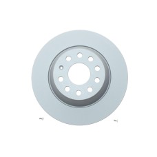 Диск гальмівний (задній) Audi A3/Q3/Skoda SuperB/VW Golf/Passat B8/Tiguan 12- (300x12)(з покр)(повн.)