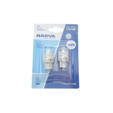 Автолампа W21/5W 12V 2.4/0.48W W3x16q LED (біла) (к-кт 2 шт)