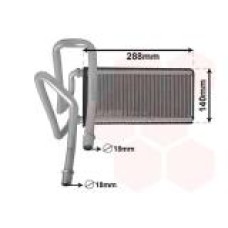 Радіатор пічки Land Rover Discovery/Range Rover Sport 2.7TD/3.6D/4.0/4.4 04-13