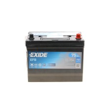 Акумуляторна батарея 75Ah/750A (270x173x222/+R/B0) (Start-Stop EFB) Азія
