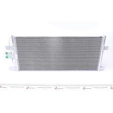 Радіатор кондиціонера VW T3/T4 1.6-2.8 79-03