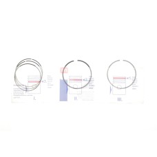 Кільця поршневі Renault Megane/Scenic 1.4 09-16 (78.00mm/STD) (1.2-1.2-2)