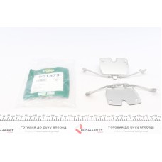 Планка супорта (переднього) прижимна (к-кт) BMW 7 (F01-F04)/X5 (F15/F85)/X6(E71/F16) 5.0i 08- (ATE)