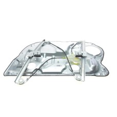 Склопідіймач (передній) VW Polo 01-12 (L) (електро) (без моторчика)(з пластиною)