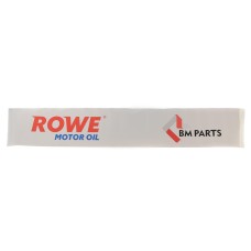 Наклейка на заднє скло автомобіля ROWE Motor Oil та BM Parts (1200х200мм)