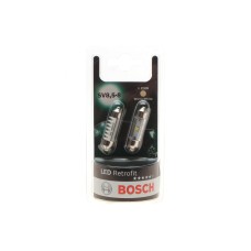 Автолампа C5W 12V 1W SV8.5-5 LED Retrofit BL (палець) К-кт 2 шт.