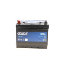 Акумуляторна батарея 70Ah/540A (270x173x222/+L/B9) Excell Азія