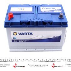 Акумуляторна батарея 95Ah/830A (306x173x225/+L/B01) Blue Dynamic G8 Азія