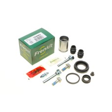 Ремкомплект супорта (заднього) Kia Rio 17- (d=34mm) (+ поршень/направляюча) (Mando)SuperKit