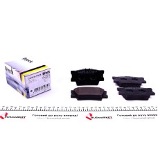 Колодки гальмівні (задні) Toyota Camry/Rav4/Lexus ES V/VI 06- (Akebono)
