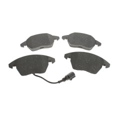 Колодки гальмівні (передні) VW Caddy/Golf/Jetta/Passat/Touran/Skoda Fabia/Octavia 03- (ушки вниз) (Ate)