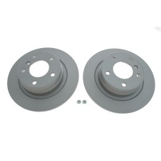 Диск гальмівний (задній) BMW 1 (E81/E87)/3 (E90/E92) 05-13 (296x10.5) (з покриттям) (повний)