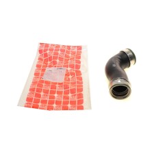 Патрубок інтеркулера (нижній) (L) Audi A3/Skoda Octavia/SuperB/VW Golf/Jetta/Passat 2.0D 03- (ззаду)