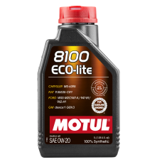 Олива 0W20 ECO-lite SAE 8100 (1л) GM dexos1 GEN3 (104981)/(101525/108534)
