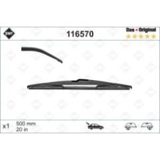Щітка склоочисника (задня) (500mm) Citroen C5/Renault Laguna II 01-