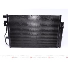 Радіатор кондиціонера Chevrolet Aveo 1.2-1.6