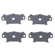 Комплект протискрипних пластин (передніх/задніх) Renault Koleos/Nissan Juke/Qashqai/X-Trail/Suzuki 08- (Akebono)