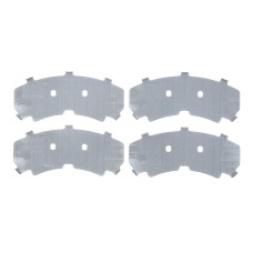 Комплект протискрипних пластин (передніх) Citroen Jumper/Fiat Ducato 06- (Brembo)