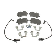 Колодки гальмівні (задні) Audi A8 09-18 (TRW) (з датчиками)