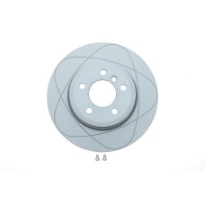 Диск гальмівний (передній) BMW X3 (E83) 03-11 (325x25) PowerDisc