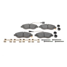 Колодки гальмівні (передні) Citroen Jumper/Fiat Ducato/Peugeot Boxer 06- (Brembo) (з датчиком)