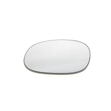 Скло дзеркала (L) (з пластиком) Citroen C2/C3/Peugeot 1007/206 03-